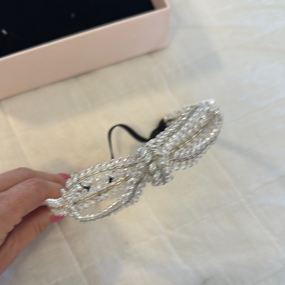 Giambattista Valli x H&M crystal bow headband